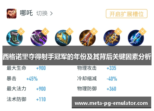 西格诺里夺得射手冠军的年份及其背后关键因素分析